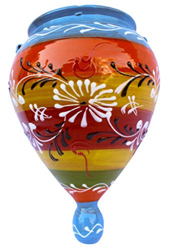 Wall Planter - Spanish Orza (Spanish Rainbow) - Hand Painted in Spain